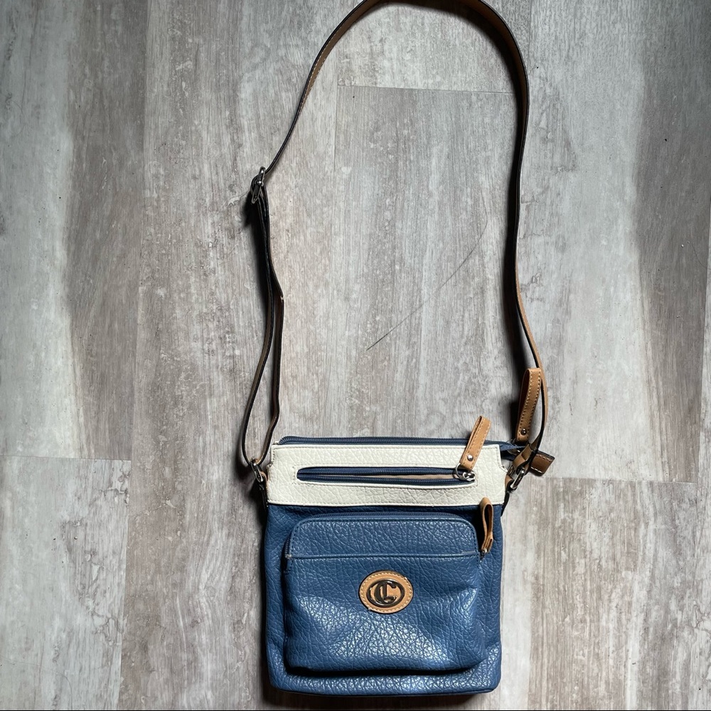 Leather crossbody bag